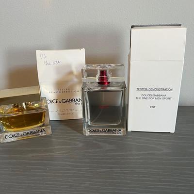 2 Dolce Gabanna Men’s Colognes "The One" "Sport" EDT EDP