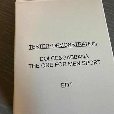 2 Dolce Gabanna Men’s Colognes "The One" "Sport" EDT EDP