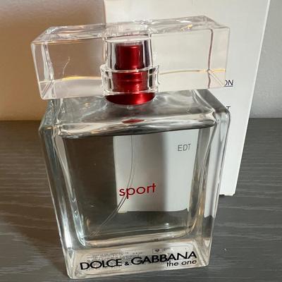 2 Dolce Gabanna Men’s Colognes "The One" "Sport" EDT EDP