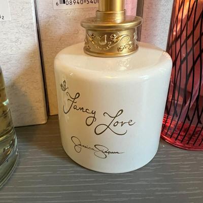 Large Lot of Designer Perfumes - Jessica Simpson, Paris Hilton