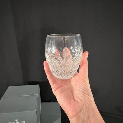 Stemless Glassware & Wine Coasters - Waterford Crystal (G-RG)
