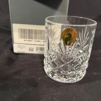 Stemless Glassware & Wine Coasters - Waterford Crystal (G-RG)
