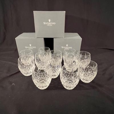 Stemless Glassware & Wine Coasters - Waterford Crystal (G-RG)