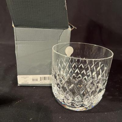 Stemless Glassware & Wine Coasters - Waterford Crystal (G-RG)