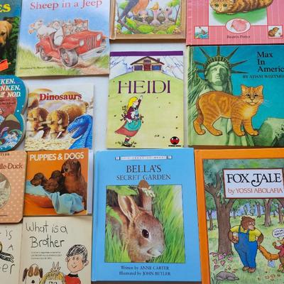 Children's book lot including some vintage