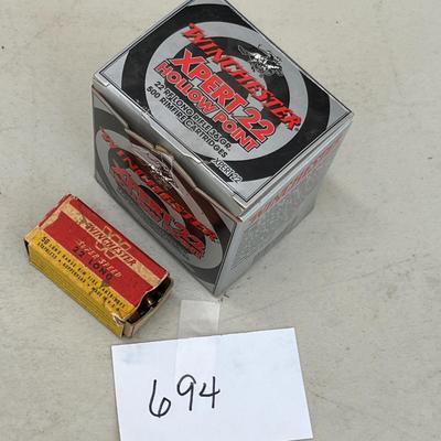 Winchester 22 long rifle bullets