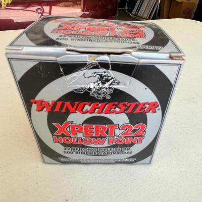 Winchester 22 long rifle bullets