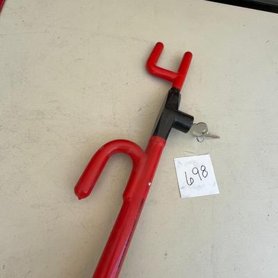 Steering wheel lock