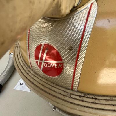 Vintage Hoover canister vacuum