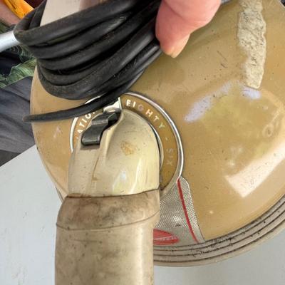 Vintage Hoover canister vacuum