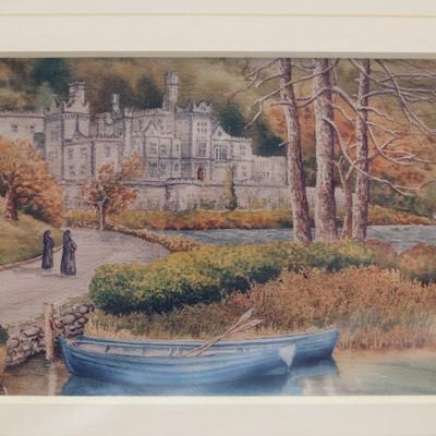 Sealed Titled & Signed Print - "Kylemore Abbey, The Big Wood, Co. Galaway"