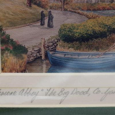 Sealed Titled & Signed Print - "Kylemore Abbey, The Big Wood, Co. Galaway"
