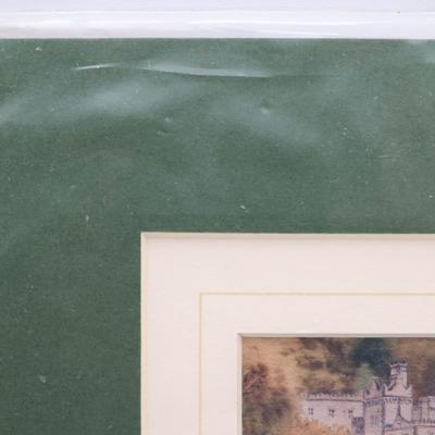 Sealed Titled & Signed Print - "Kylemore Abbey, The Big Wood, Co. Galaway"