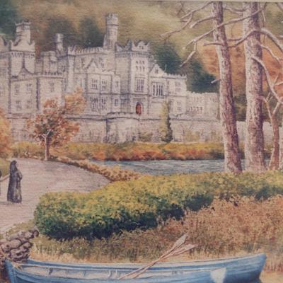 Sealed Titled & Signed Print - "Kylemore Abbey, The Big Wood, Co. Galaway"