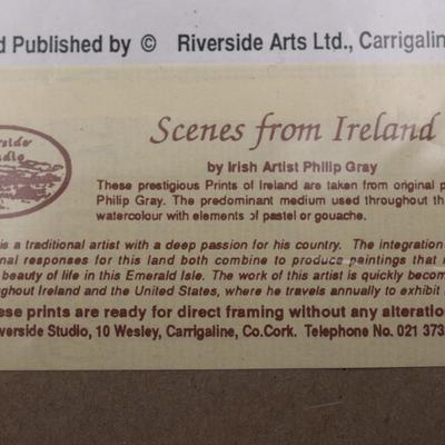 Sealed Titled & Signed Print - "Kylemore Abbey, The Big Wood, Co. Galaway"