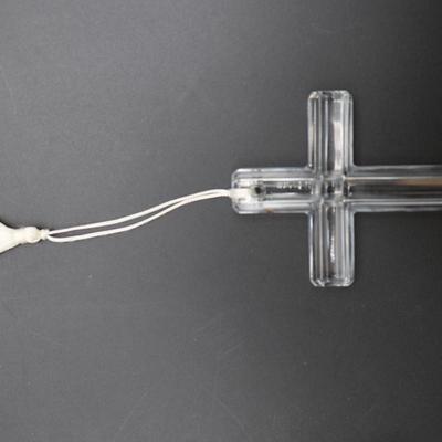 WATERFORD Christmas Cross Ornament