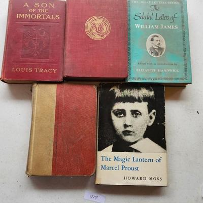 Hardback Book lot including some vintage copyright 1930's