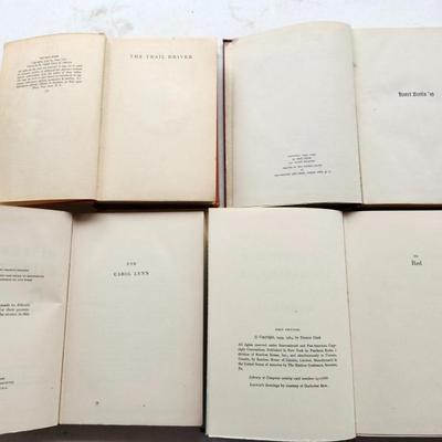 Hardback Book lot including some vintage copyright 1930's