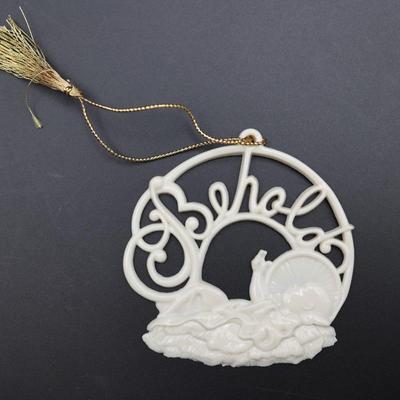 LENOX - Behold Christ in Crib Ornament