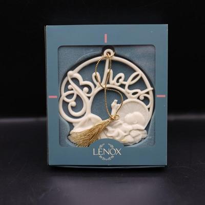 LENOX - Behold Christ in Crib Ornament