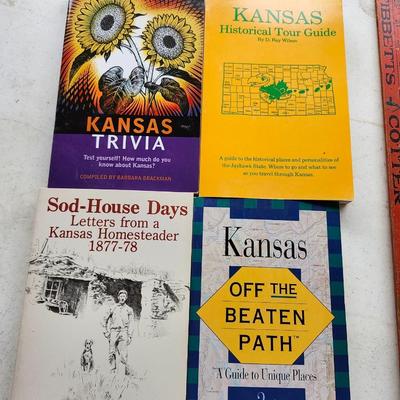 Kansas History Book lot