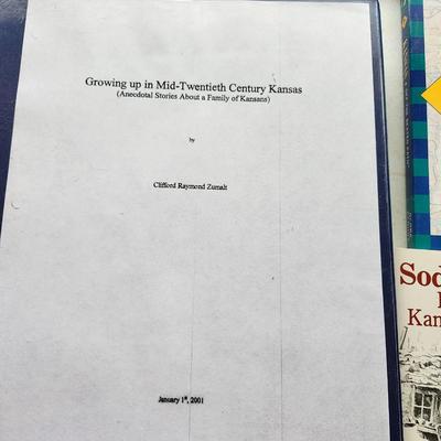 Kansas History Book lot