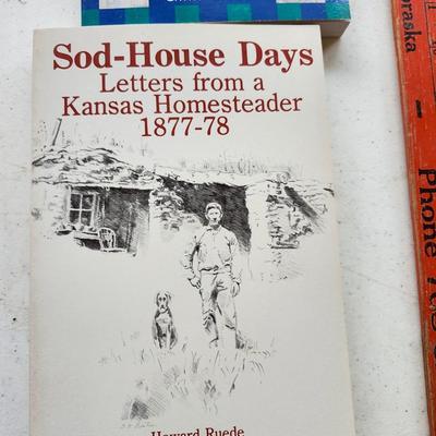Kansas History Book lot