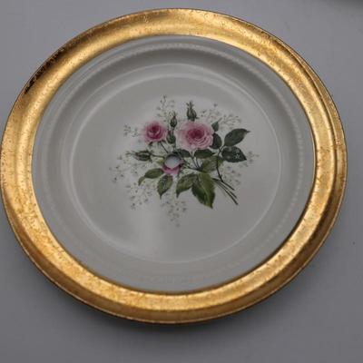 USA Eastern China 22K Gold Plates - Set of (3)