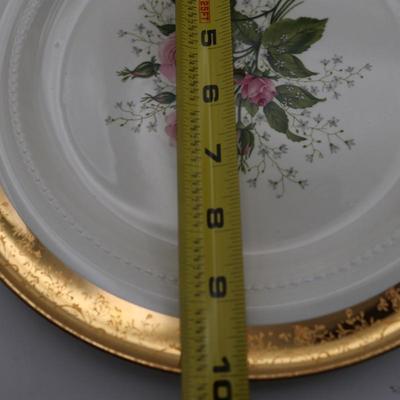 USA Eastern China 22K Gold Plates - Set of (3)