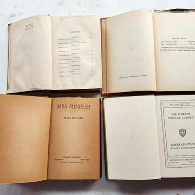 Hardback Book lot including some vintage