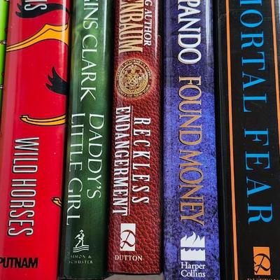 Hardback Book lot fiction and nonfiction