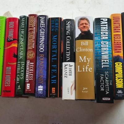 Hardback Book lot fiction and nonfiction