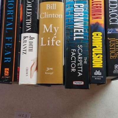 Hardback Book lot fiction and nonfiction