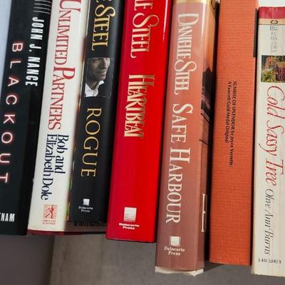 Book lot fiction and nonfiction