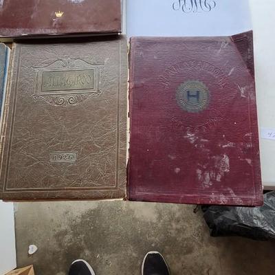 Historical books and yearbooks