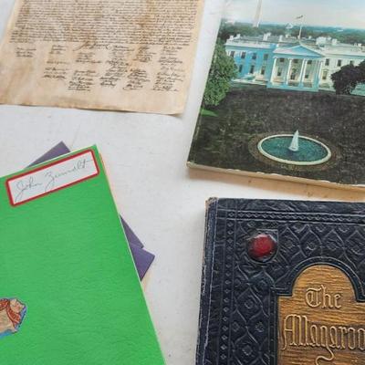 Historical books and yearbooks