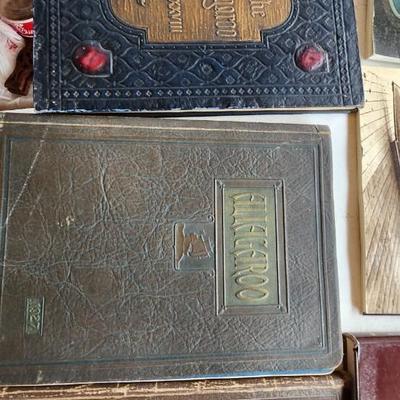 Historical books and yearbooks