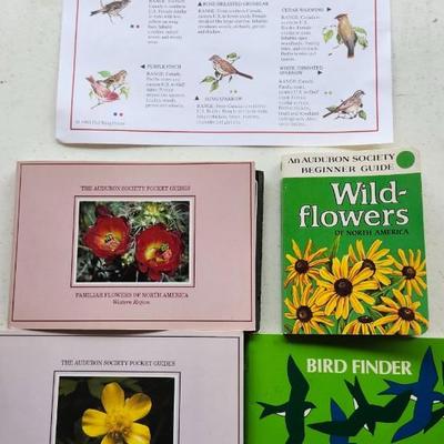 Resource books flowers, birds, plants, etc