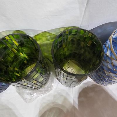Collection of Glass Illuminated Pillars (B1-JS)