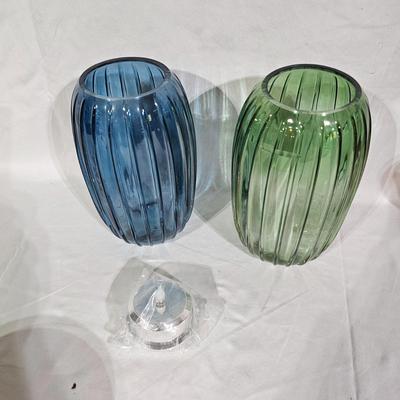 Collection of Glass Illuminated Pillars (B1-JS)