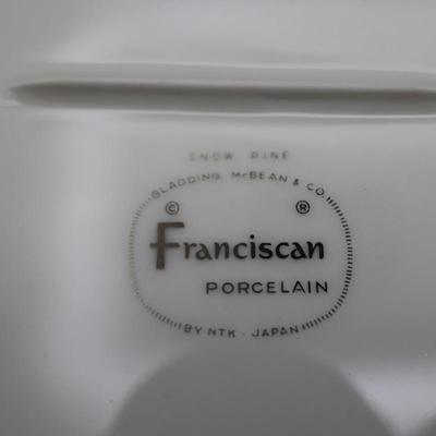 Franciscan Porcelain China Dinner Ware (54 Pieces Total)