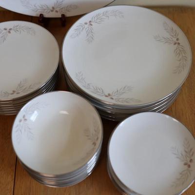 Franciscan Porcelain China Dinner Ware (54 Pieces Total)