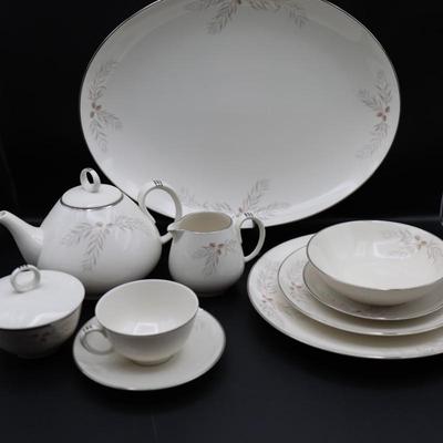 Franciscan Porcelain China Dinner Ware (54 Pieces Total)