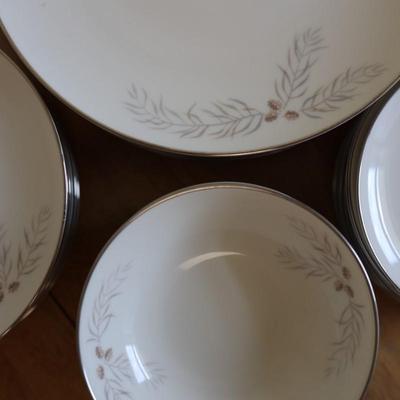 Franciscan Porcelain China Dinner Ware (54 Pieces Total)