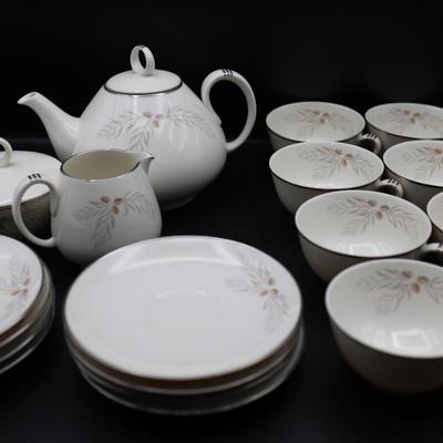 Franciscan Porcelain China Dinner Ware (54 Pieces Total)
