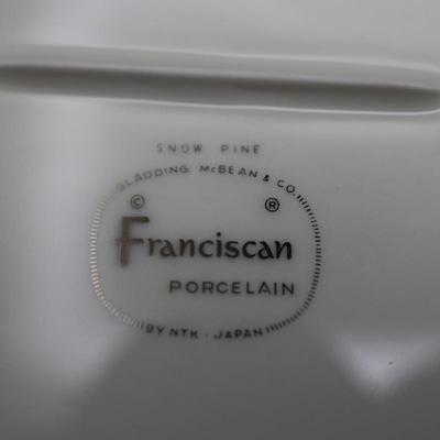 Franciscan Porcelain China Dinner Ware (54 Pieces Total)