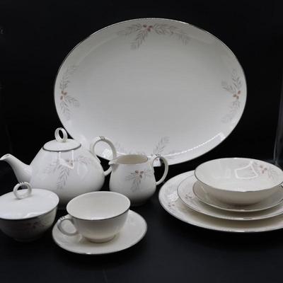 Franciscan Porcelain China Dinner Ware (54 Pieces Total)