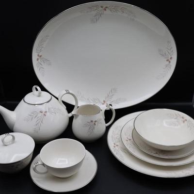 Franciscan Porcelain China Dinner Ware (54 Pieces Total)