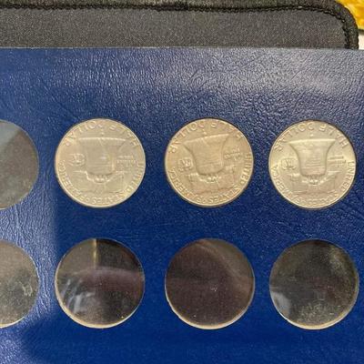 Franklin Silver half dollar book incomplete