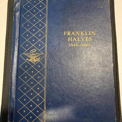 Franklin Silver half dollar book incomplete